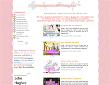 Tablet Screenshot of juegosparavestirchicas.com